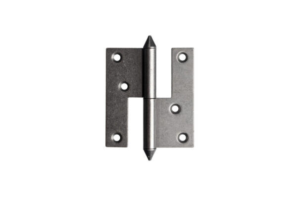 Hinge 98x84x2.5 left with cone