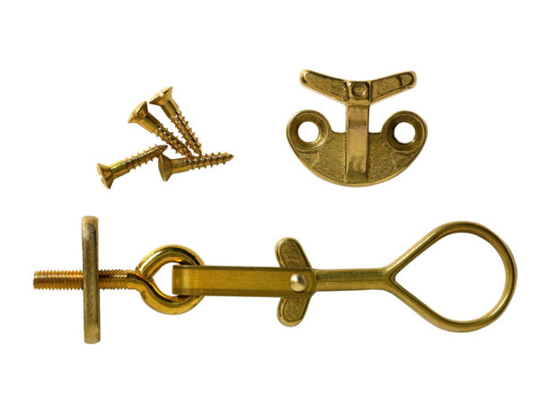 Eyelet hook brass