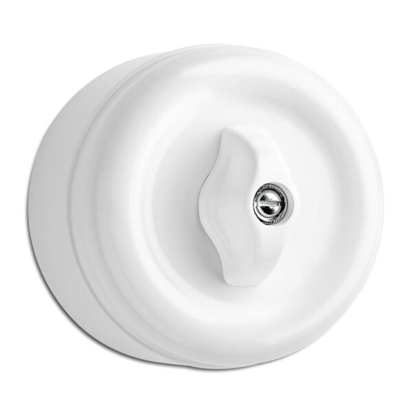 Switch white knob