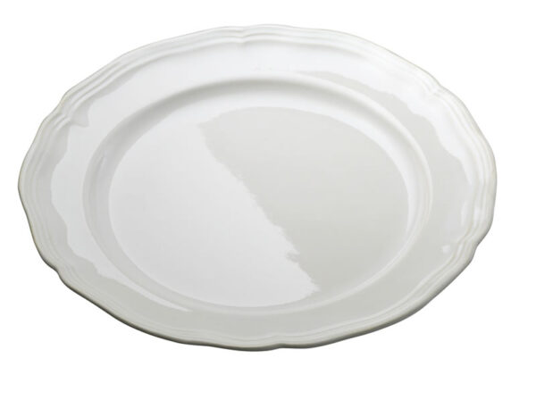 Plate, flat