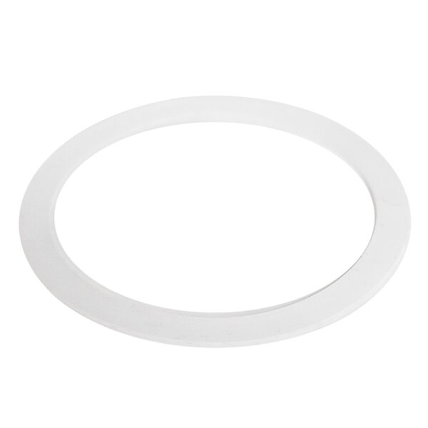 Silicone gasket for porcelain lamp