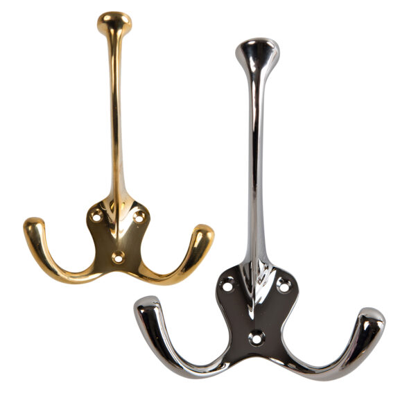 Double clothes hook