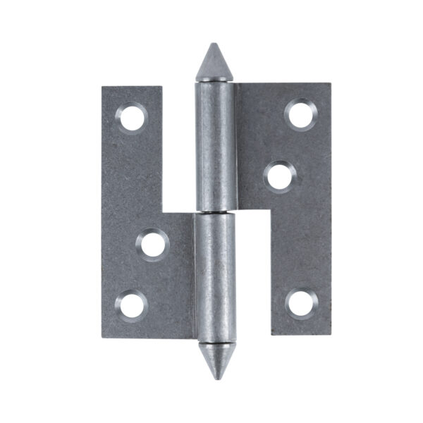 Hinge 66x60x2 right with cone