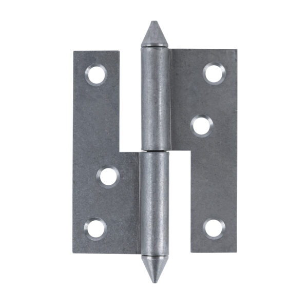 Hinge 74x60x2 right with cone