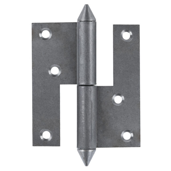 Hinge 110x102x3 left with cone