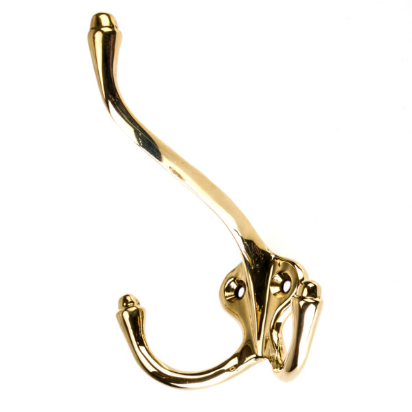 Hat and coat hook 8199 brass