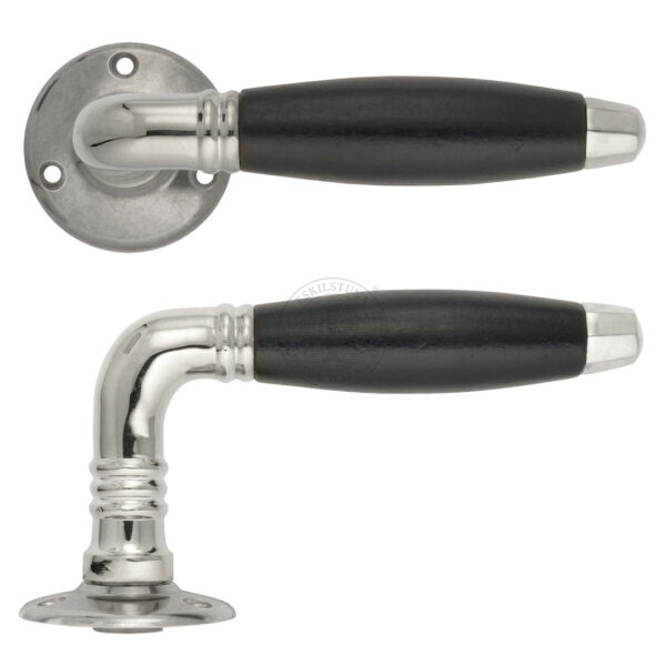 Door handle with bow 5598 nickel plated