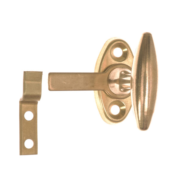 Window latch with hook 5176 brass