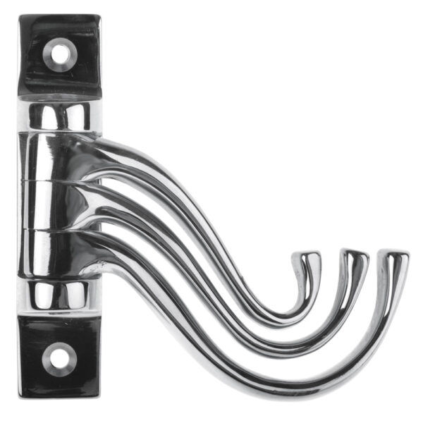 Clothes hook 3-wire 8173 Nickel-plated