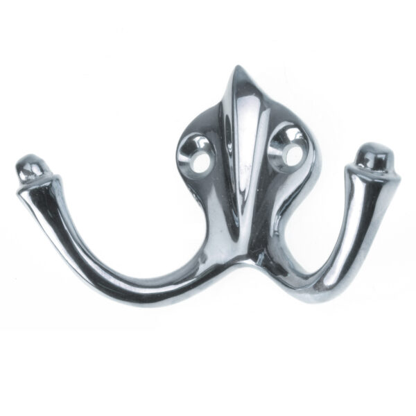 Clothes hook nickel plated 8115