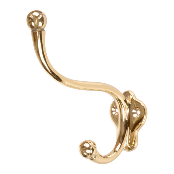 Clothes hook 8140 Brass