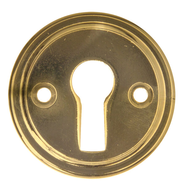 Key plate 5407 brass per piece